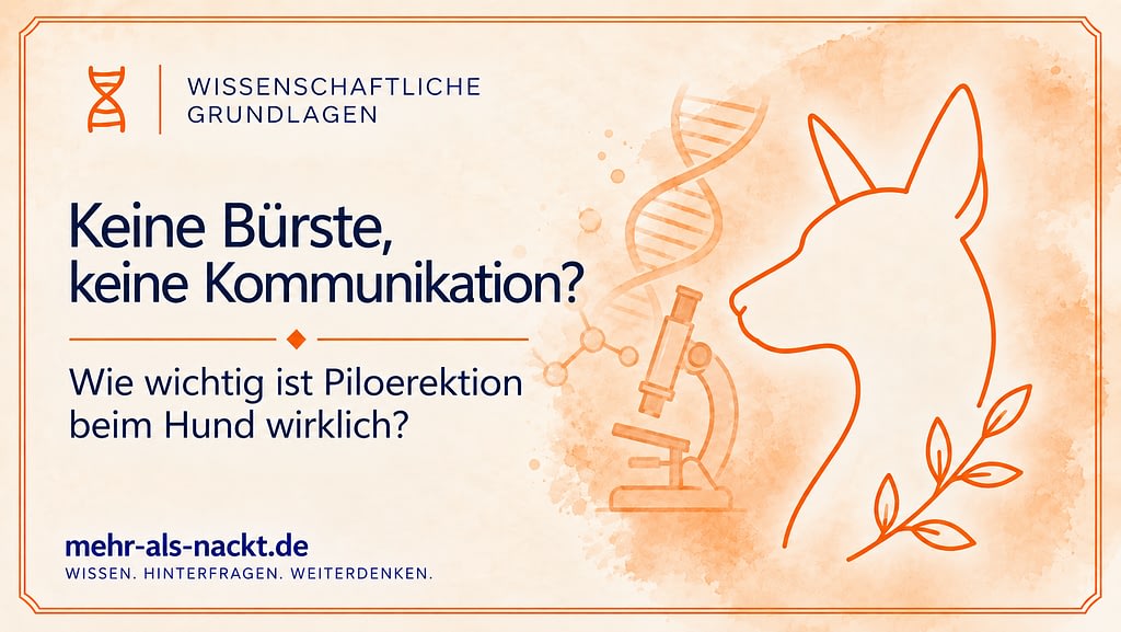Nackthund und Piloerektion in der hündischen Kommunikation