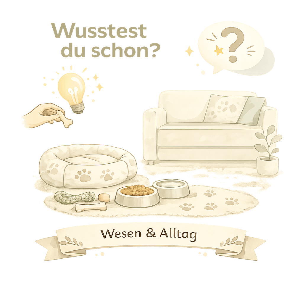Illustration zum Thema „Wusstest Du schon … Wesen & Alltag“