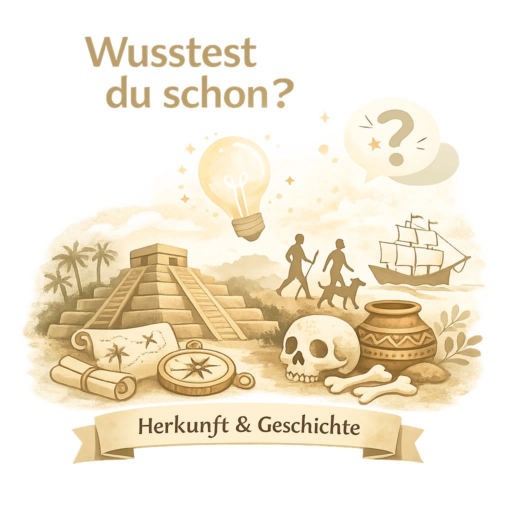 Illustration zum Thema „Wusstest Du schon … Herkunft & Geschichte“